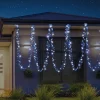 Cluster Lights>Christmas World 720 Led Cluster Lights Blue And White (10.4M)