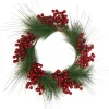 Wreaths, Garlands And Bows>Christmas World Berry Pine Wreath (45Cm)