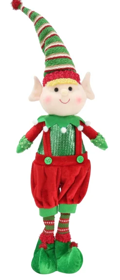 Elf'S Galore>Christmas World Boy Or Girl Standing Elf Asst (60Cm) - Boy
