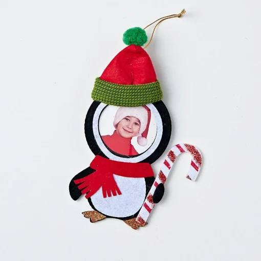 Other Decorations>Christmas World Christmas Felt Photo Frame Deco - Santa