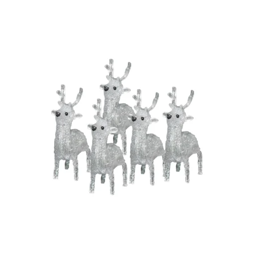 3D & 2D Displays>Christmas World 3D Acrylic Baby Reindeer Set (5Pc)