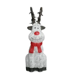 3D & 2D Displays>Christmas World 3D Acrylic Large Christmas Reindeer
