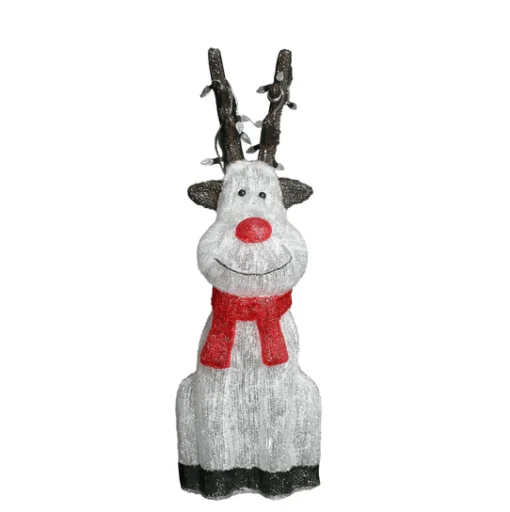 3D & 2D Displays>Christmas World 3D Acrylic Large Christmas Reindeer