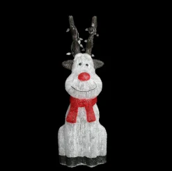 3D & 2D Displays>Christmas World 3D Acrylic Large Christmas Reindeer