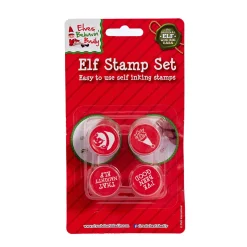 Elf'S Galore>Christmas World Elves Behaving Badly Elf Stamp Set