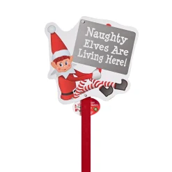 Elf'S Galore></noscript>Christmas World Elves Behaving Badly Naughty Elf Garden Sign