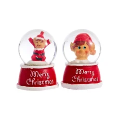 Elf'S Galore>Christmas World Elves Behaving Badly Snow Globe