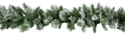 Wreaths, Garlands And Bows></noscript>Christmas World Flocked Emerald Angel Garland (2.7M)