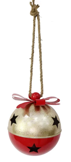 Hanging Decorations></noscript>Christmas World Giant Metal Nutbell With Rope Hanger Asst (23.5Cm)