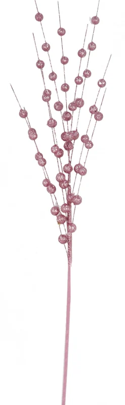 Pick & Berries></noscript>Christmas World Glitter Berry Spray Asst (70Cm)