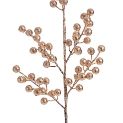 Touch Of Elegance></noscript>Christmas World Glitter Berry Spray (70Cm)