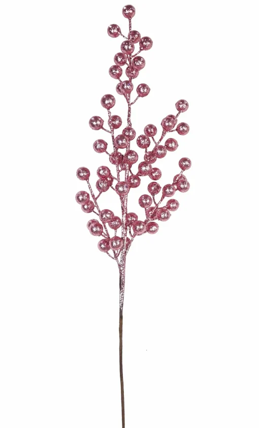Traditional & Berry>Christmas World Glitter Berry Spray (70Cm)