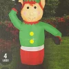 Inflatables>Christmas World Inflatable Elf (1.2M)