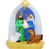 Inflatables>Christmas World Inflatable Nativity Scene (2.1M)