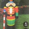 Inflatables>Christmas World Inflatable Nutcracker (1.2M)