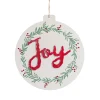 Hanging Decorations>Christmas World Joy Hanging Sign (48Cm)