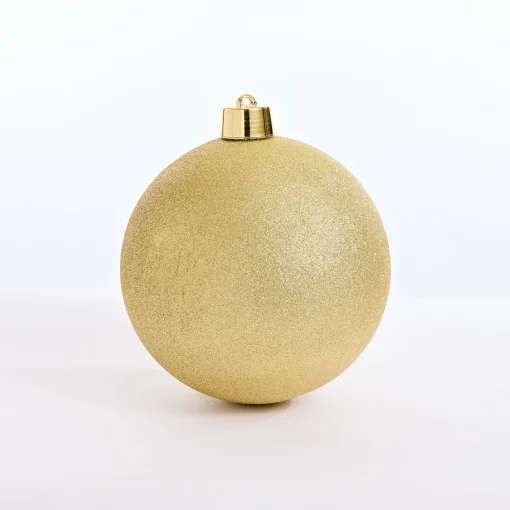 Baubles>Christmas World Jumbo Glitter Bauble (25Cm)
