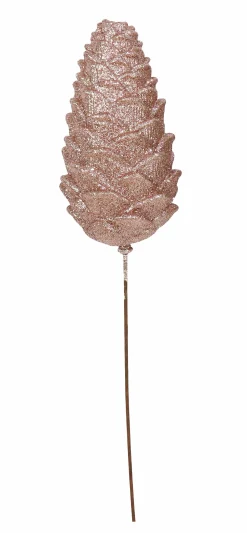 Touch Of Elegance></noscript>Christmas World Jumbo Glitter Cone Pick Asst (46Cm)