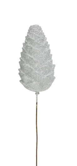 Touch Of Elegance></noscript>Christmas World Jumbo Glitter Cone Pick Asst (46Cm)