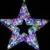 Frame Ropelight (Motifs)>Christmas World Led Acrylic Flashing Star Multi