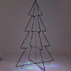 3D & 2D Displays>Christmas World Led Cluster Lights Yard Tree (180Cm)