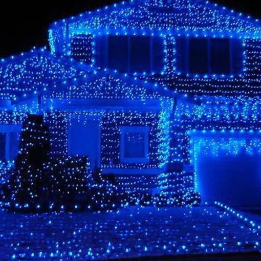 Fairy Lights>Christmas World Led Fairy Lights Blue (40M)