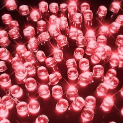 Fairy Lights>Christmas World Led Fairy Lights Red (40M)
