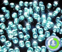 Fairy Lights></noscript>Christmas World Led Fairy Lights White (10M)