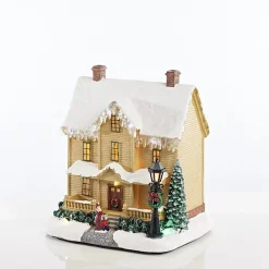 3D & 2D Displays></noscript>Christmas World Led Flashing Musical Big House - Church