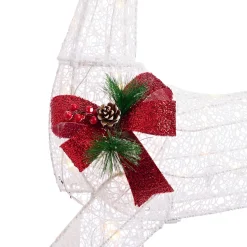 3D & 2D Displays></noscript>Christmas World Led Glitter Thread Twinkling Reindeer Stag