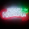 Frame Ropelight (Motifs)>Christmas World Led Merry Christmas Scroll Neon Ropelight