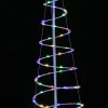 3D & 2D Displays>Christmas World Led Multi Spiral Tree (1.5M)