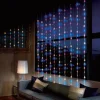 Curtain Lights>Christmas World Led Multicolour Waterfall Curtain (4X2M)