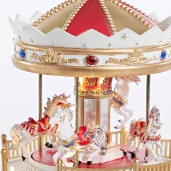 3D & 2D Displays></noscript>Christmas World Led Musical Merry-Go-Round