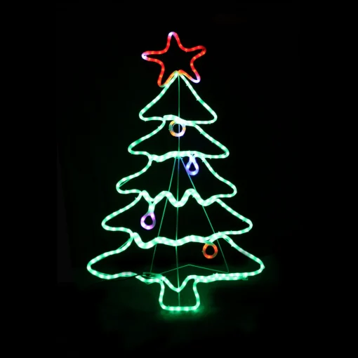 3D & 2D Displays>Christmas World Led Neon Christmas Tree (114Cm)