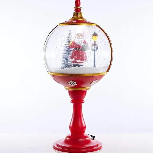 3D & 2D Displays>Christmas World Led Snowing Musical Table Globe (64Cm)
