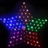 Solar Lights>Christmas World Led Solar Rainbow Star Net Light (150)