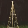 3D & 2D Displays>Christmas World Led Warm White Starry Wire Strands Tree (1.8M)