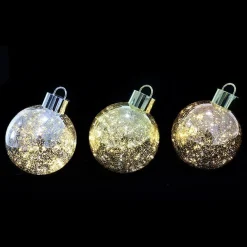 Baubles>Christmas World Light Up Crackle Bauble