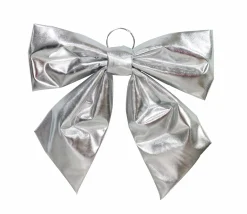 Wreaths, Garlands And Bows>Christmas World Metallic Door Bow Asst