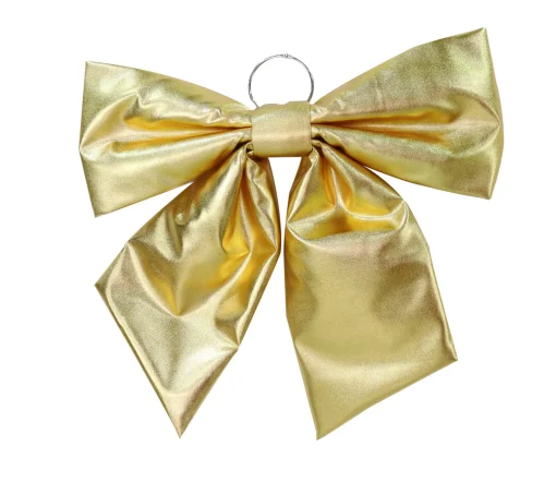 Traditional & Berry>Christmas World Metallic Door Bow Asst