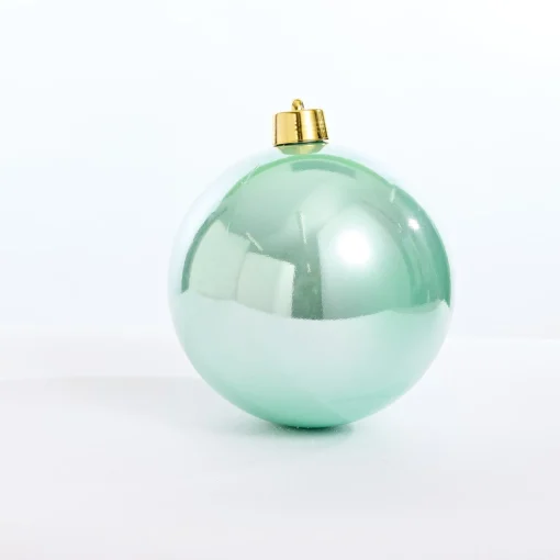 Baubles>Christmas World Mint Bauble (25Cm)