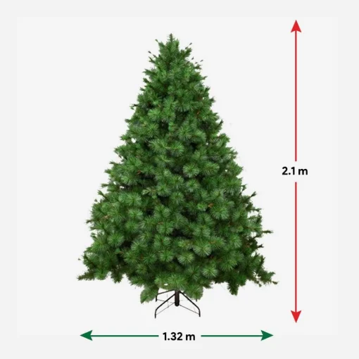 Artificial Trees>Christmas World Natural Royal Pine Tree 7Ft (2.1M)