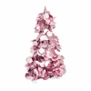 Pretty In Pink & Rose Gold>Christmas World Pink Tinsel Tree (26Cm)