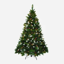 Artificial Trees>Christmas World Pre-Lit Canadian Pine Tree 6Ft (1.8M)