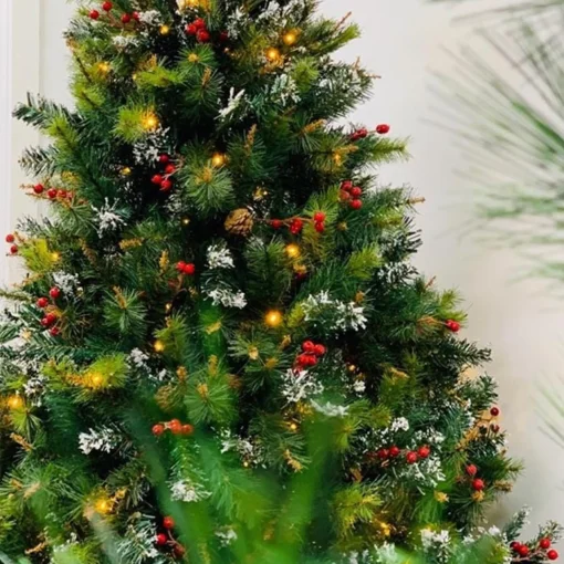 Artificial Trees>Christmas World Pre-Lit Canadian Pine Tree 6Ft (1.8M)
