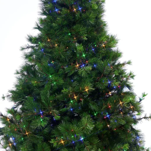 Artificial Trees>Christmas World Pre-Lit Natural Royal Pine - Multicolour 7Ft (2.1M)