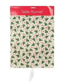 Traditional & Berry></noscript>Christmas World Red And Green Glitter Runner Asst