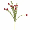 Elf'S Galore>Christmas World Red And Green Glitter Stem (75Cm)