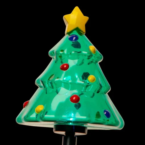 Path Poles>Christmas World Solar Path Santa/Tree (4Pcs) - Tree